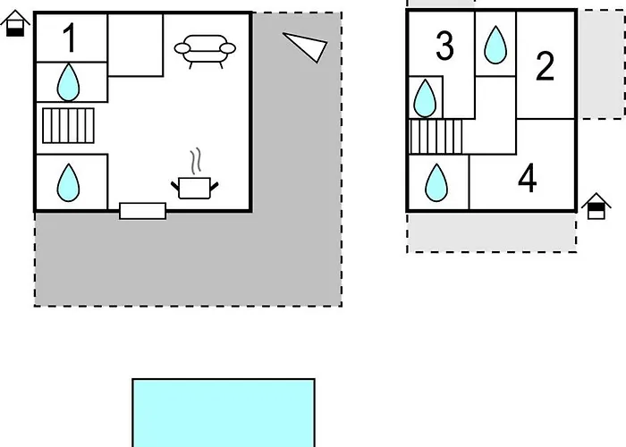 Four-bedroom In Holiday home *